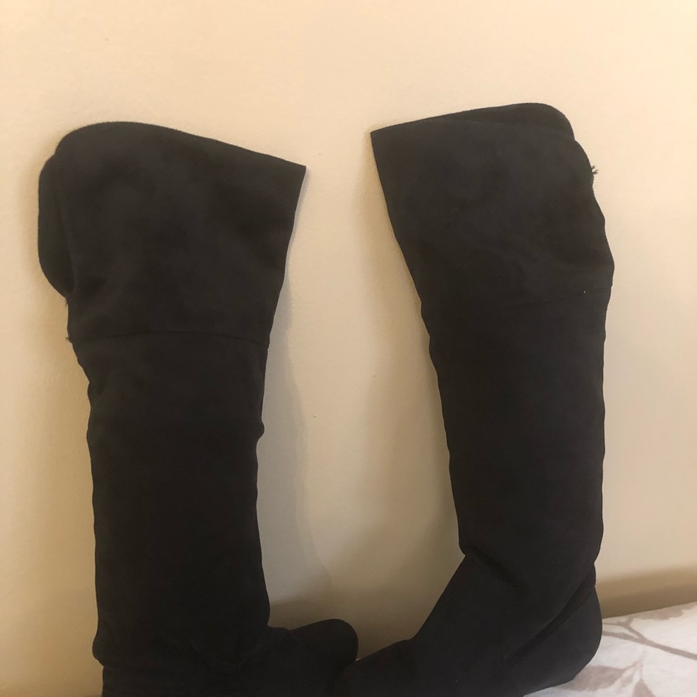 Aldo over the knee suede boots